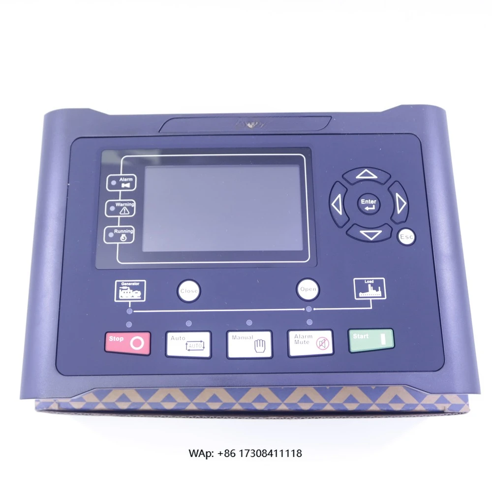 

Gas Genset Controller Panel Manual/Auto Parallel System Generator Controller Engine Generator Parts Accessories