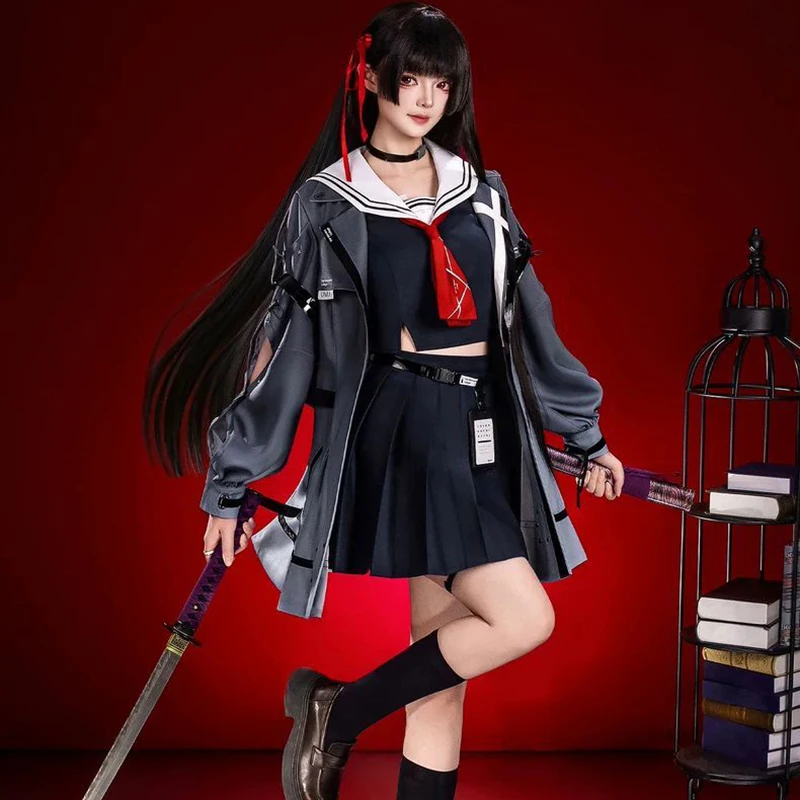 

Wuthering Waves Wuwa Cosplay Costume Halloween Party Role Play Outfit Cosplay Anime Women Party Outfits