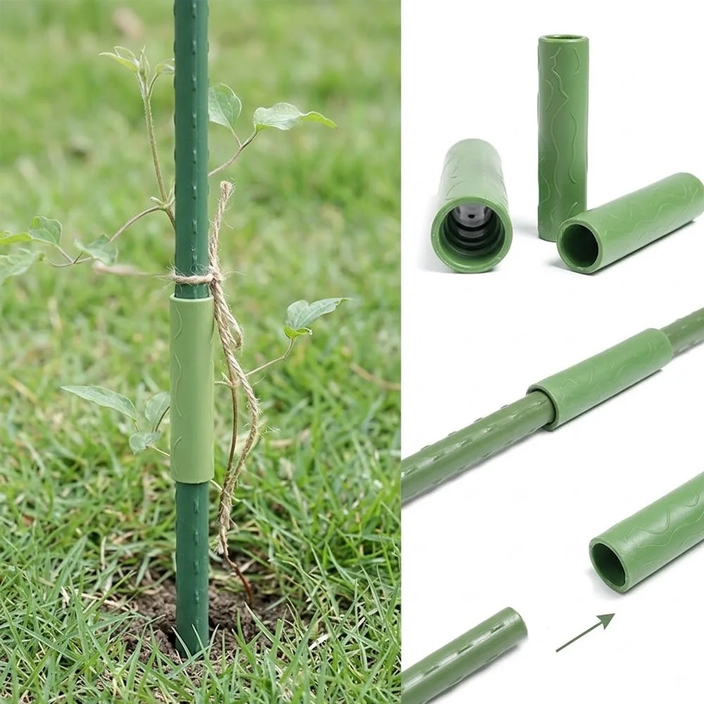 8/11/16/20mm Garden Stakes Grafting Stick Joint Accessories 20PCS Plant Support Connectors Vines Climbing Plant Connecting Pipes