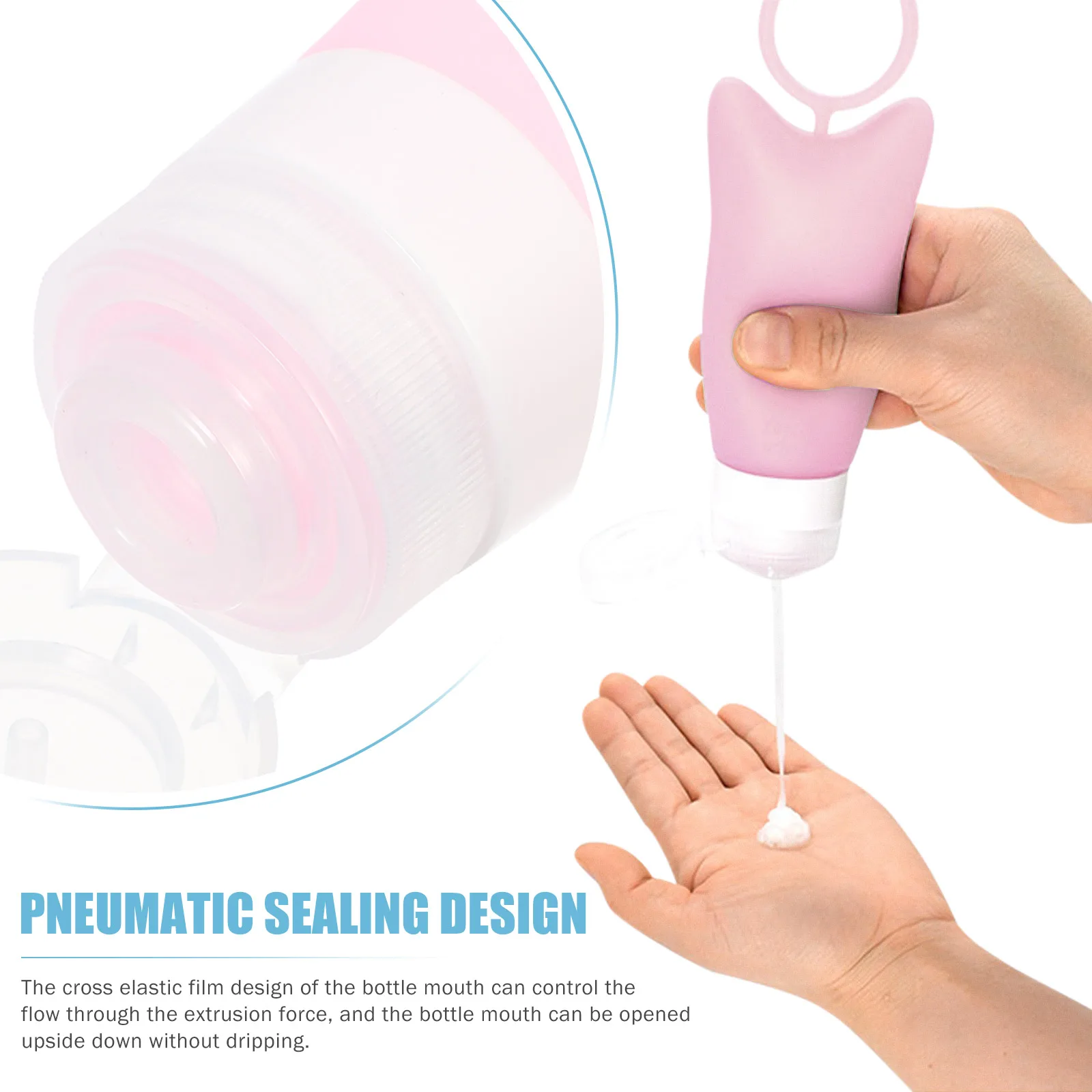 

Bottled Lotion Holders Emulsion Bottles Refillable Dispensers Silica Gel Travel