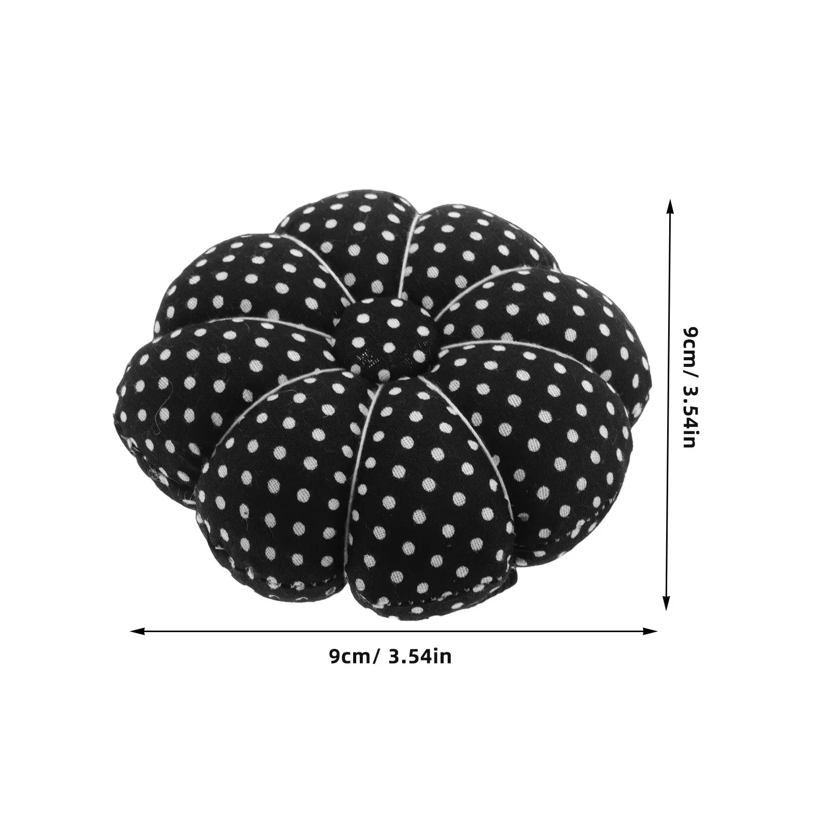 2Pcs Pumpkin Pin Cushion Wristband Sewing Needle Holder Elastic Band Cross Stitch Embroidery Quilting Accessories