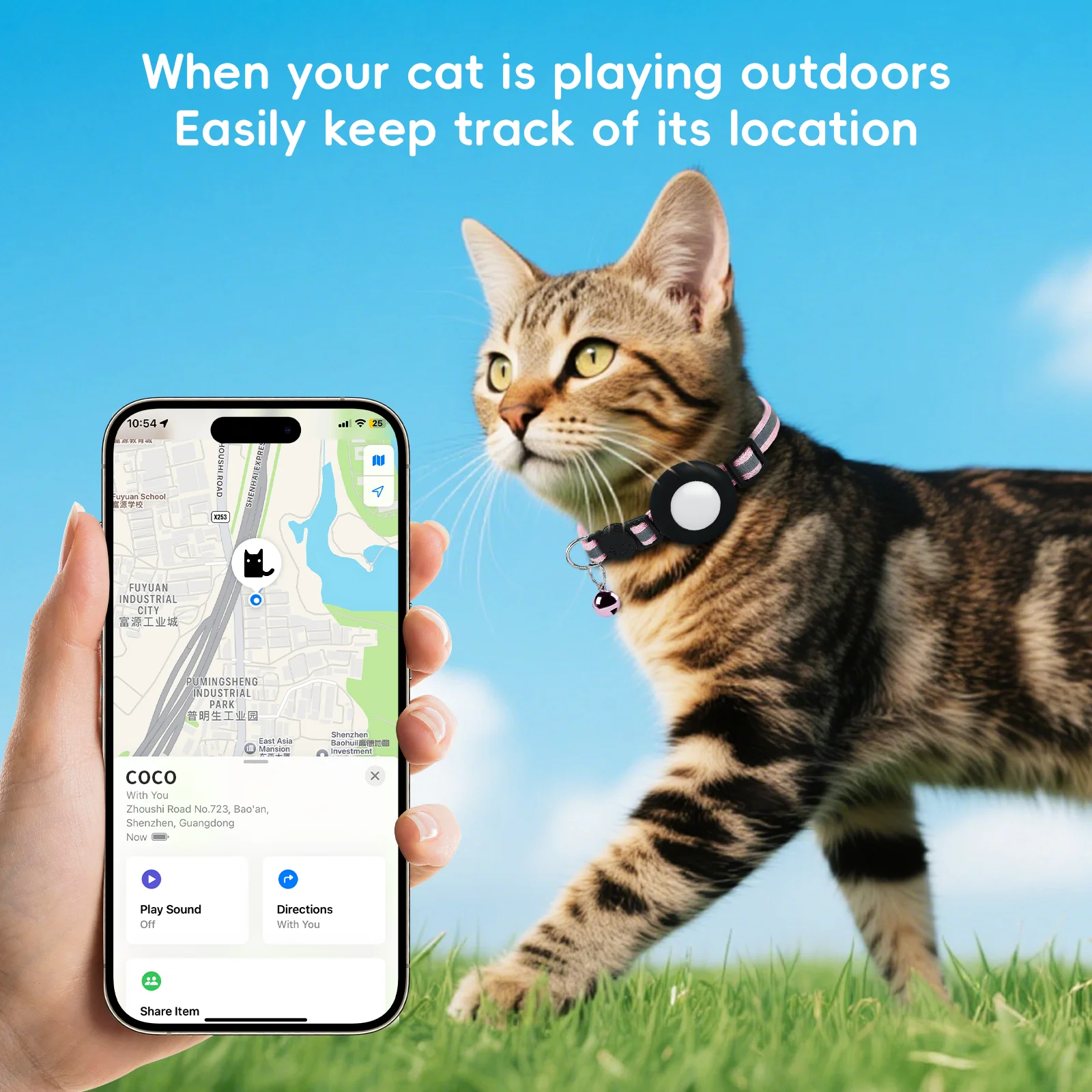 Adjustable Pet Collar Gps Trac - Pet Supplies Locations recension och pris