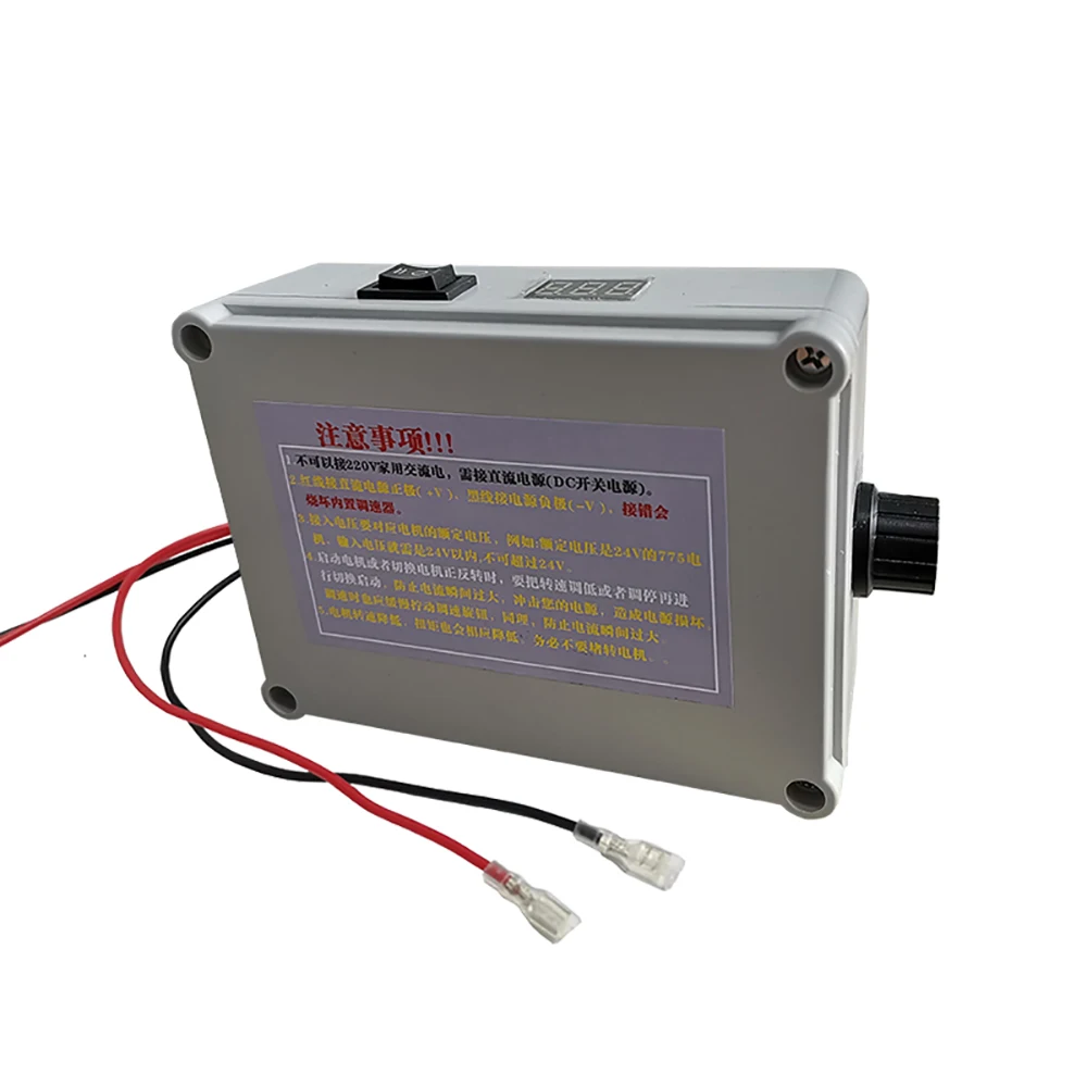 

Контроллер скорости двигателя постоянного тока с ШИМ 9-60 В, переключатель прямого/назад, 40 А