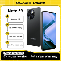 DOOGEE Note 59 5G Mobile Phone Android 15 6250mAh Battery 6.75\