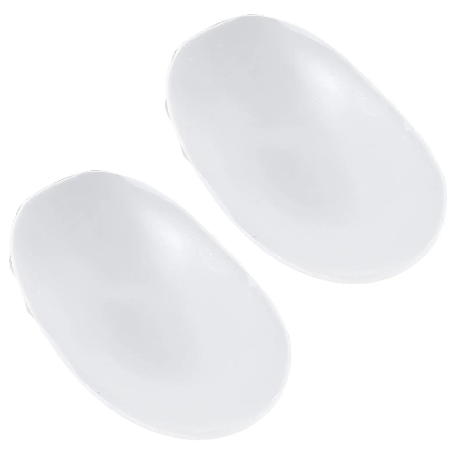 1 Pair Silicone Shoulder Pads Thickened Unisex Invisible Cushion For Broad Shoulders Shoulder Enhancer Reusable Adhesive Lifter