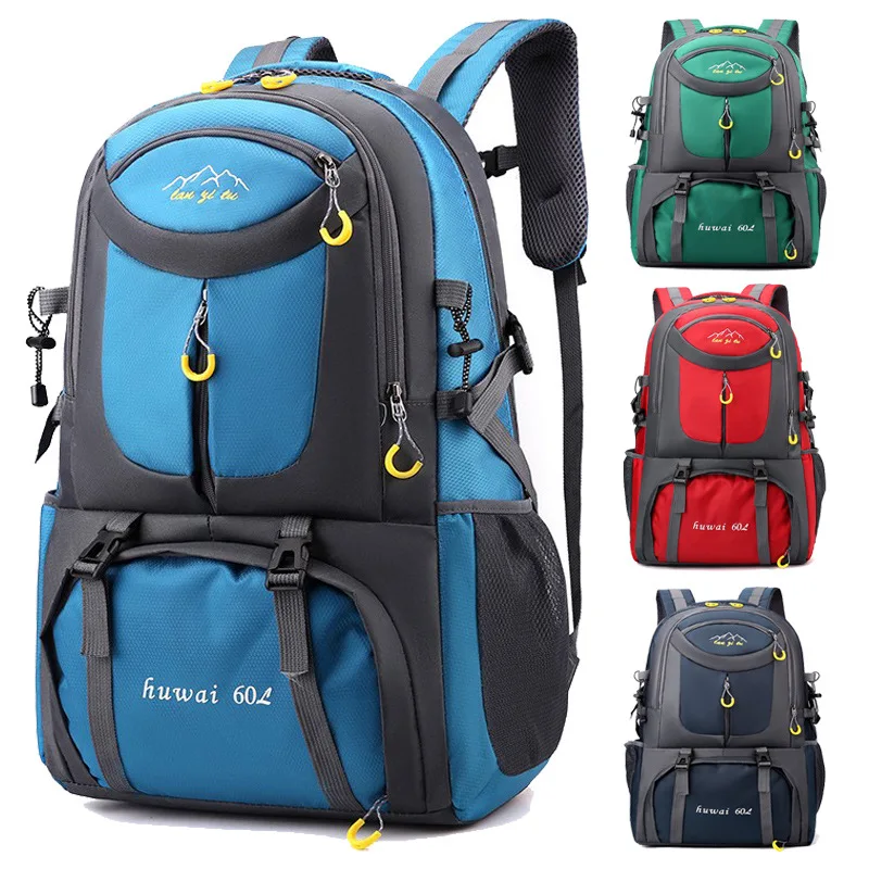 New Outdoor Hiking Bag Men and Women High-capacity Travel Backpacks Camping Walking Hiking Rucksack Waterproof Sports Backpack