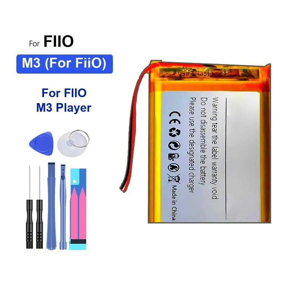Replacement Battery for FiiO M11 Pro Plus M3 M7 M6 M9 M11S