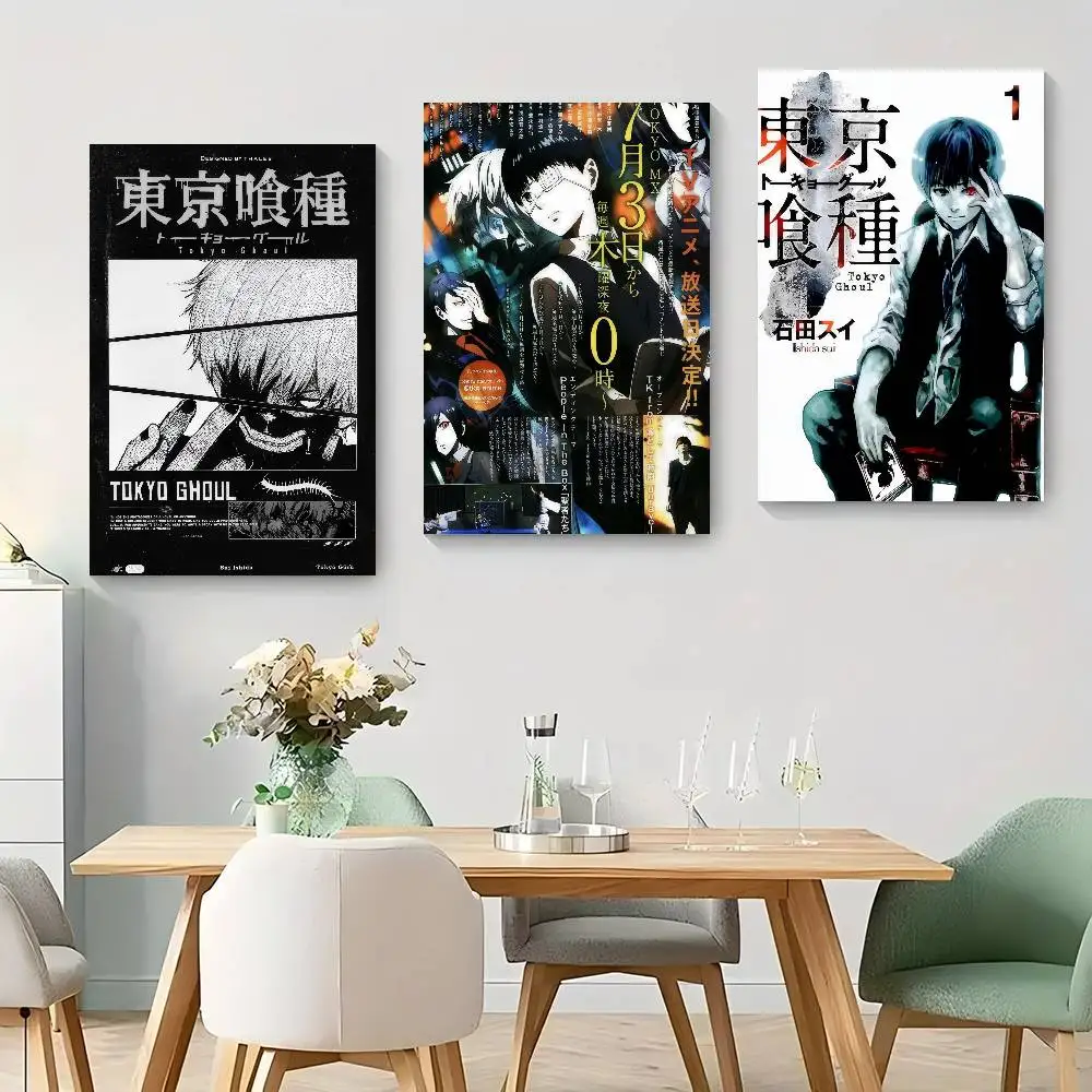 Classic Anime T_Tokyo G_Ghoul Magazines    Good Quality Prints and Posters HD Quality Poster Wall Art Painting Study Home Decor