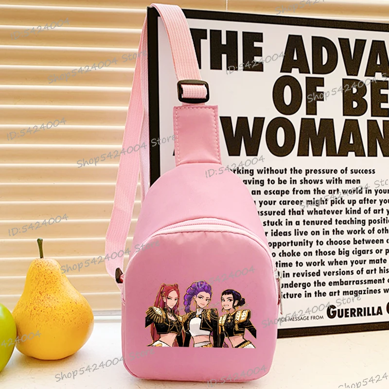 الأطفال حقيبة صدر للرجال أنيمي الكرتون شخصيات الفيلم هدايا عيد ميلاد بنين بنات البوب حقيبة كتف حقيبة كروسبودي صغيرة محفظة الوردي