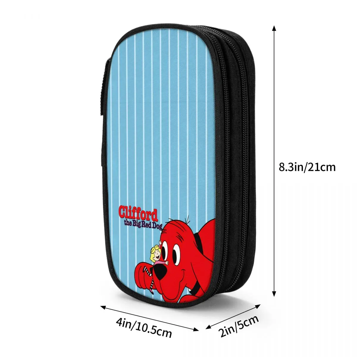 Cliffords The Big Red Dog Pencil Case Students Kawaii Pencil Pouch Custom School Pencil Cases Stationery Gift - view 2