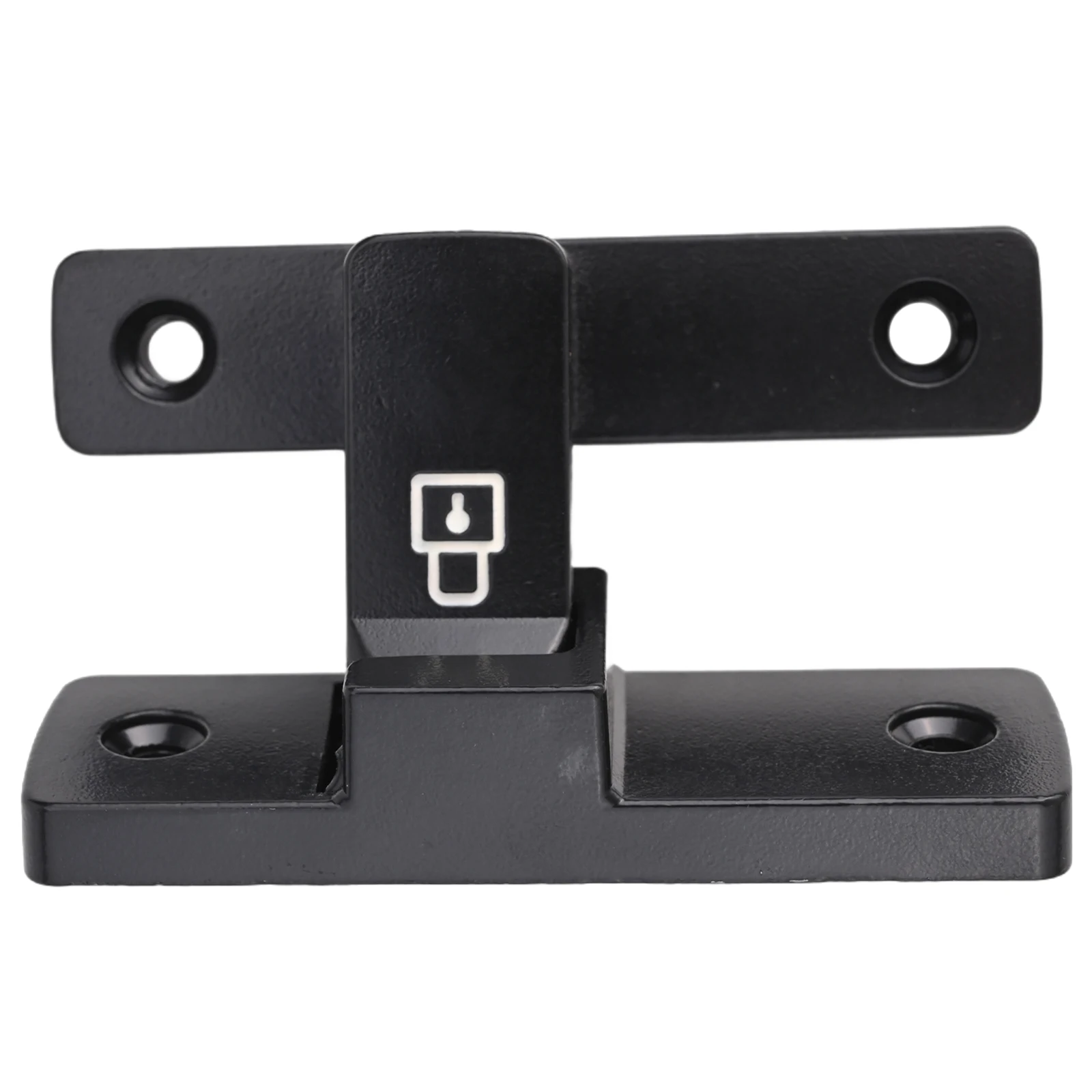 Easy Installation Luminous Door Latch  Suitable for Swing Doors  Sturdy Construction  Enhance Security  Black Finish