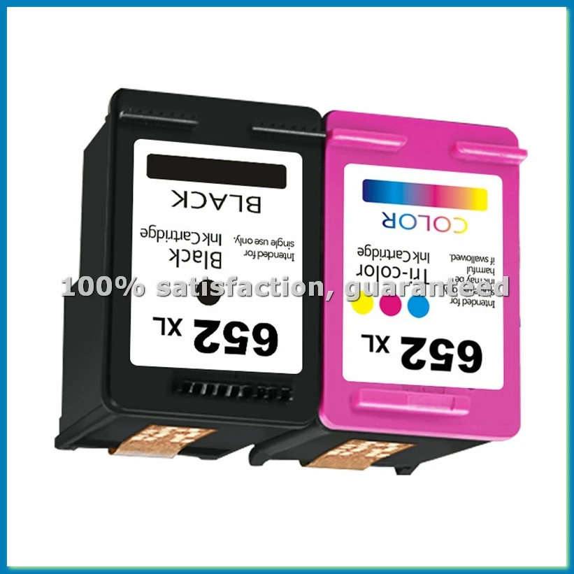 

Портативный, удобный, совместимый с HP652 XL Ink Box Deskjet 1115 2135 3636 3790 4535 5275, черный цветной набор-VVNB