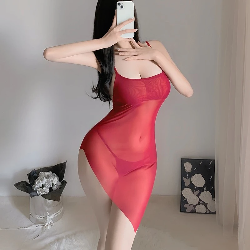 

Сексуальное женское белье, сетчатая прозрачная юбка, женские пижамы, ночная рубашка нестандартной формы, ночная рубашка на бретельках с открытой спиной, домашняя ночная рубашка для взрослых, 4 цвета