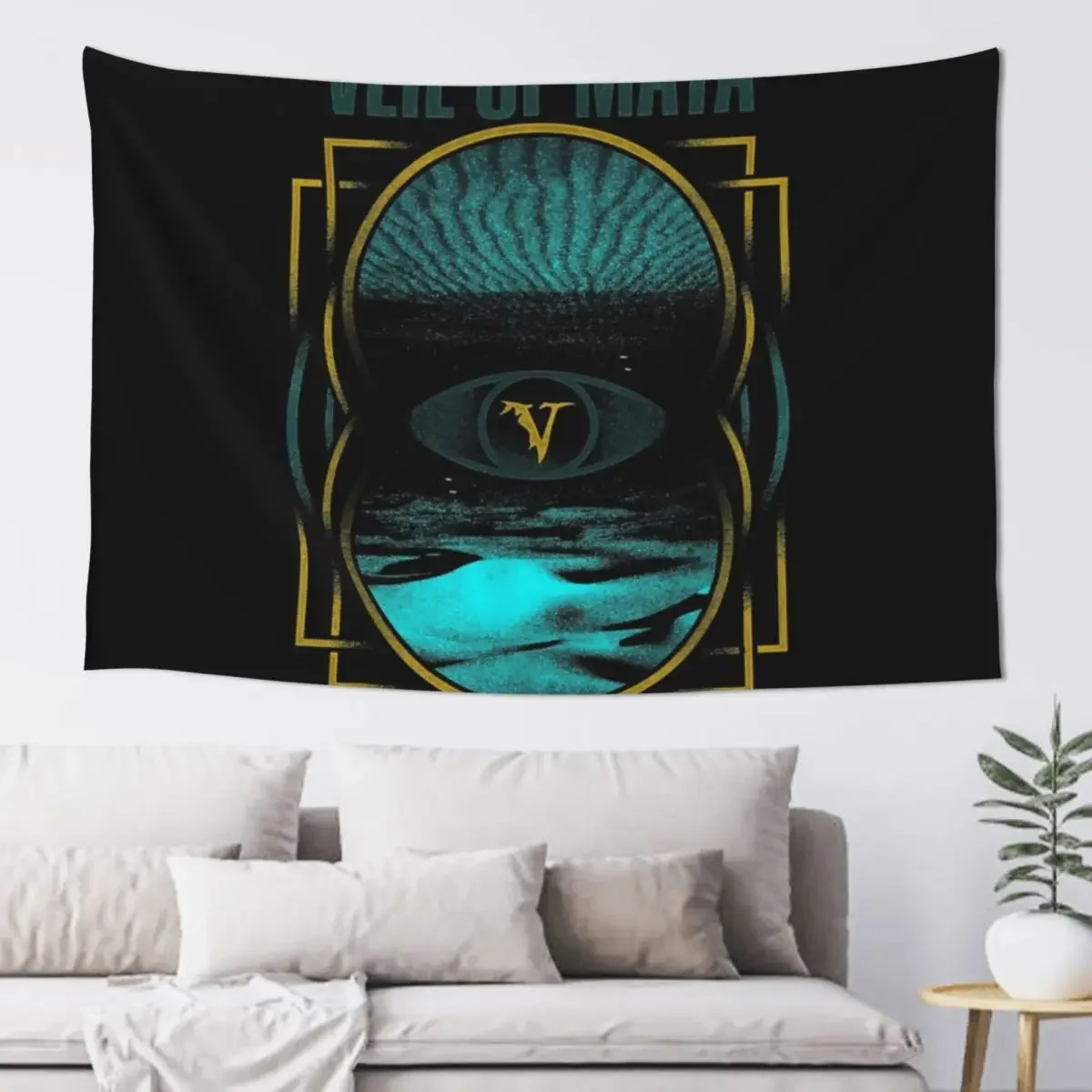 

Veil Of Music - Veil Of Vintage Tapestry Bedroom Decor Aesthetic Things To Decorate The Room Christmas Decoration Tapestry