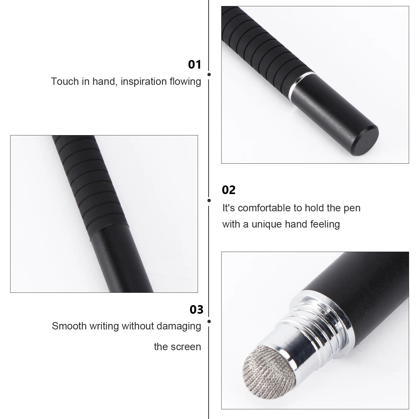 

Stylus Screen Pen Tip Capacitive Touch Screen Drawing Tablet Pens Gloves Friendly Ballpoint Writing Replacement