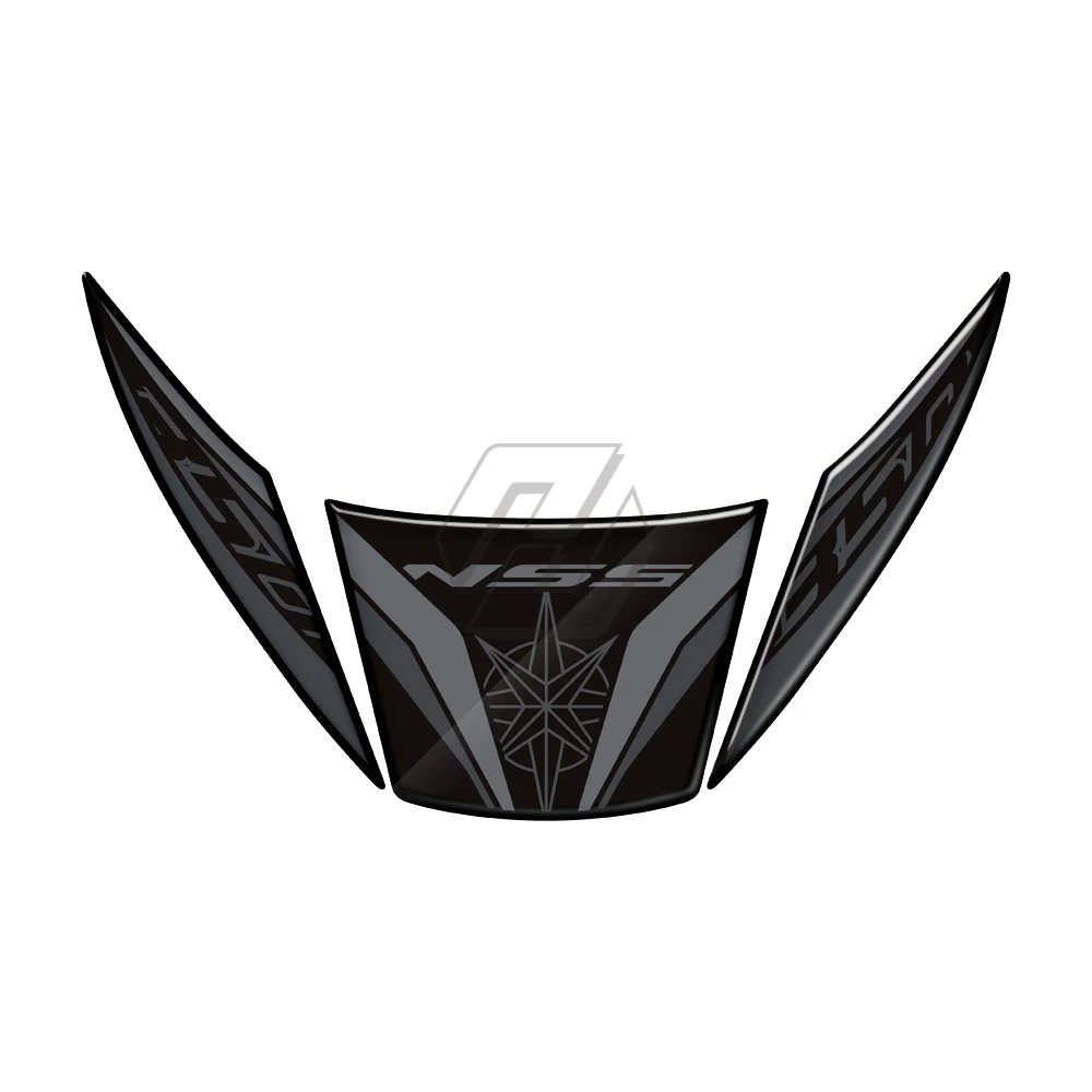 Motorcycle Tail Fairing Sticker for Honda Forza NSS 350 From 2023 3D Resin