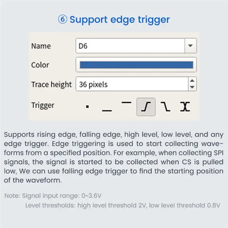 A42T-Slogic Combo 8 Slogic Analyzer Daplink Cklink Debugger Tool Durable Easy To Use White
