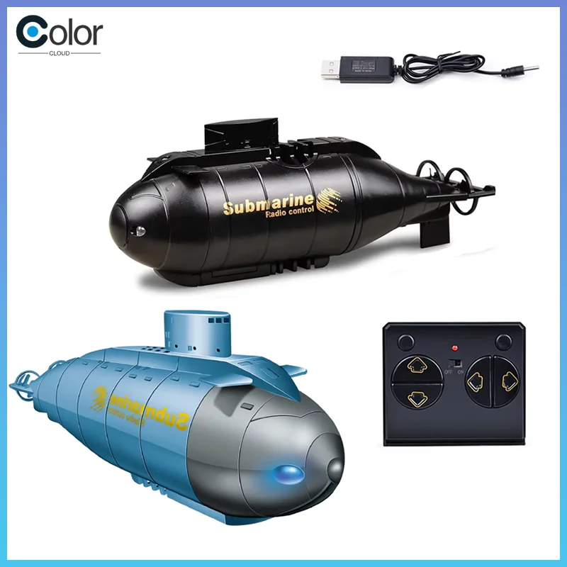 

Mini Rc Submarine Toy Remote Control Nuclear Submarine Rc Boat Ship Aircraft Carrier Simulation Toy Excluding Regular Batterie