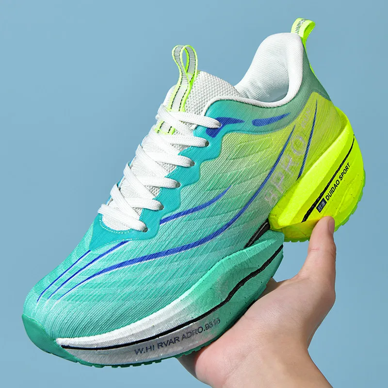

New Running Shoes for Jogging and Marathon Sports, Mesh Fabric with True Carbon Plate, Men's and Women's Hiking Shoes 2025 Men's