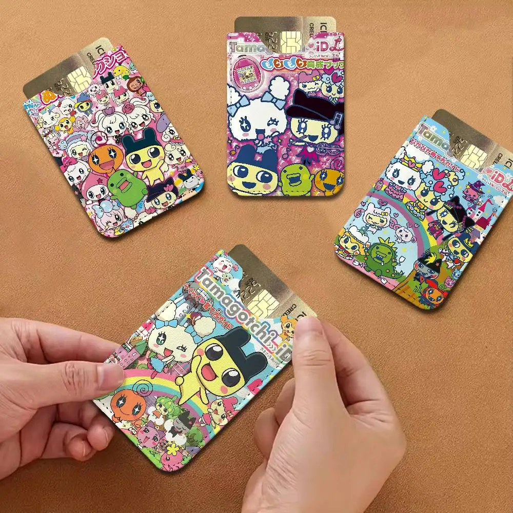 Classic T-Tamagotchi Cut Friend Game Card Protect Credit Bank Card Holder Case Slim Wallet Protector for Men Travel Shopping