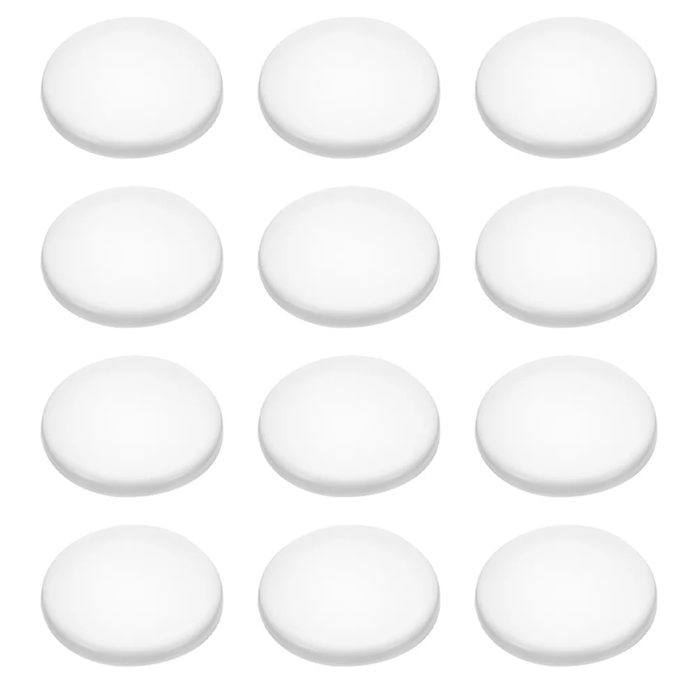 

12 Pcs Silicone Wall Protector Anti Collision Stickers Self Adhesive Door Knob Shield Refrigerator Cabinet Rubber Feet