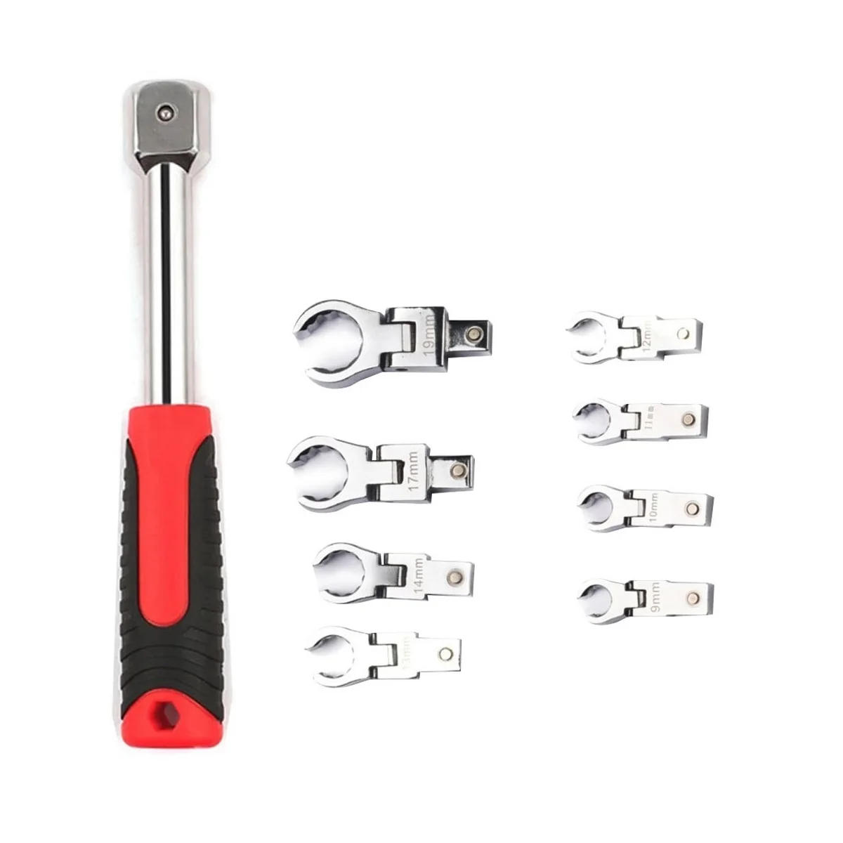 Ratchet Wrench Shaking Head Wrench Rotatable Removable Flexible Torque Spanner Ratchet Handle Wrench Hand Tool