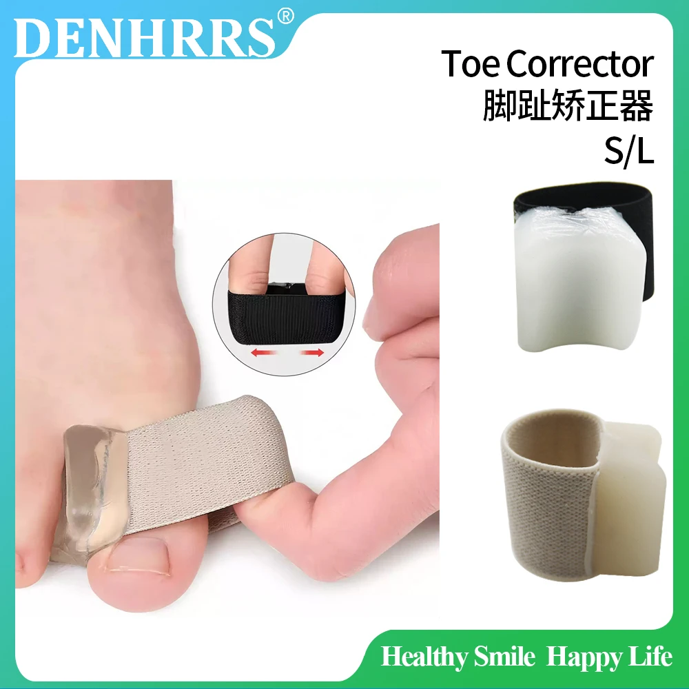 Gel Toe Separators Bunion Corrector for Bunion Overlapping and Hammer Toe Relief with Toe Spacers Silicone Toe Tube
