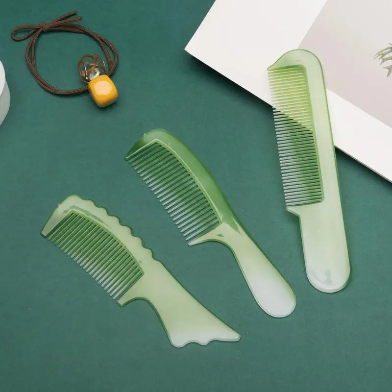 10PCS Plastic Hair Combs Set Anti-static Massage Hair Brush Hairdressing Colorful Hairdress Salon Styling Traveling Accessories