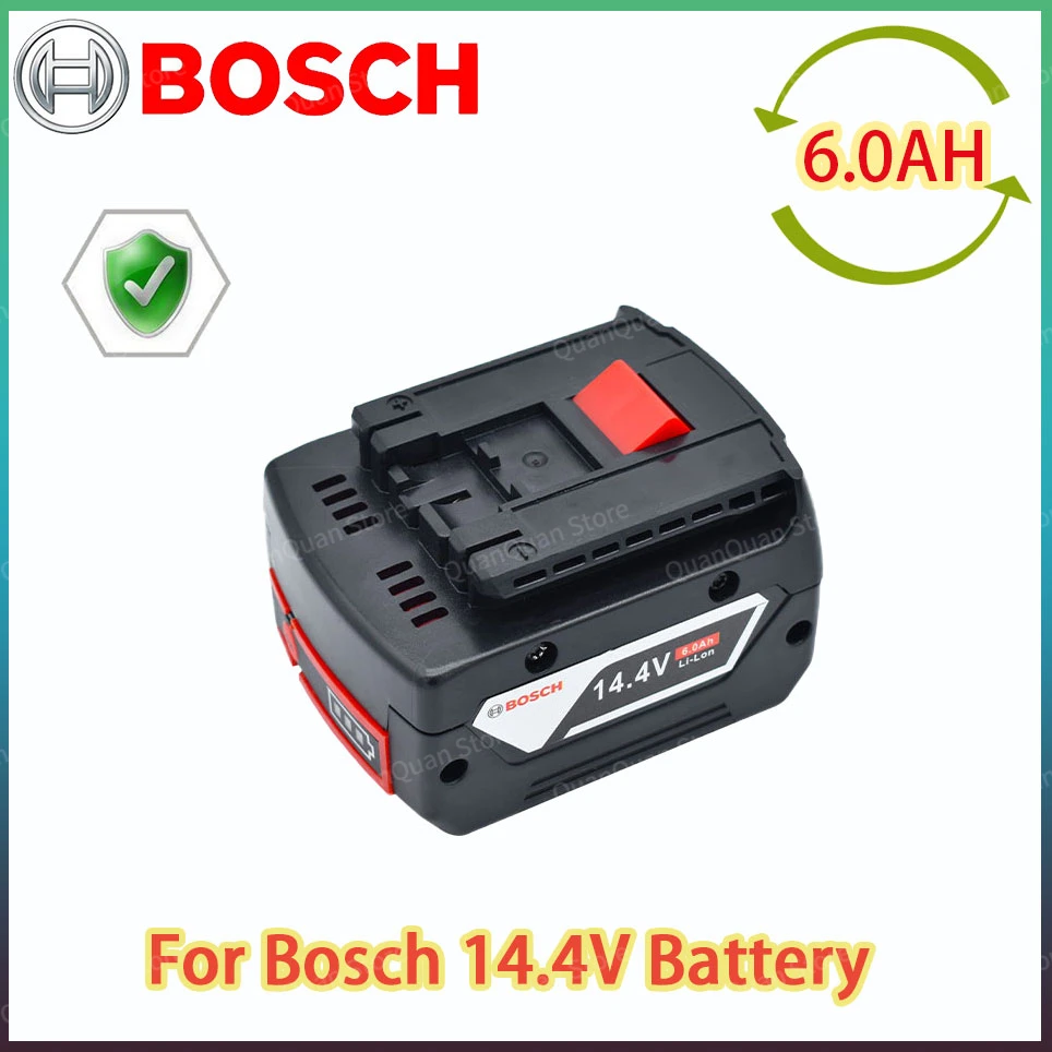 Bosch 14.4V 6000mah rechargeable lithium-ion battery pack suitable for Bosch power tools BAT607 BAT607G BAT614G