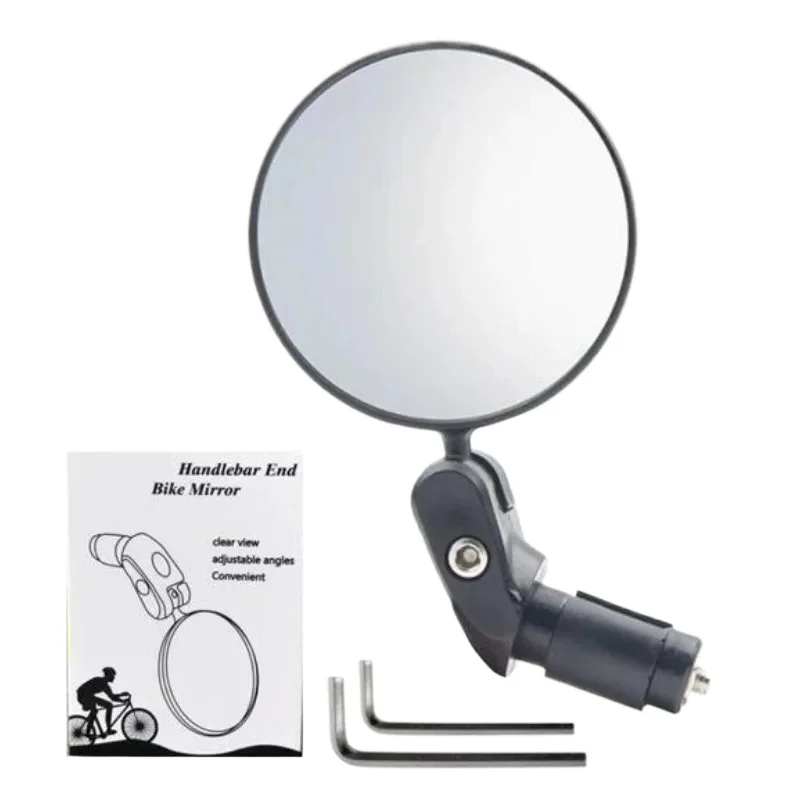 AliExpress Bike Rear View Mirror Reflector Adjustable Rotatable Handlebar Mirror Clear Rearview Electric Scooter Cycling Bicycle Accessory