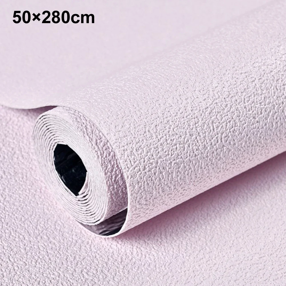 Child-safe Wall Decor Moisture-proof Wallpaper 50*280cm Reducing Noise Transmission Damp Environment Resistance