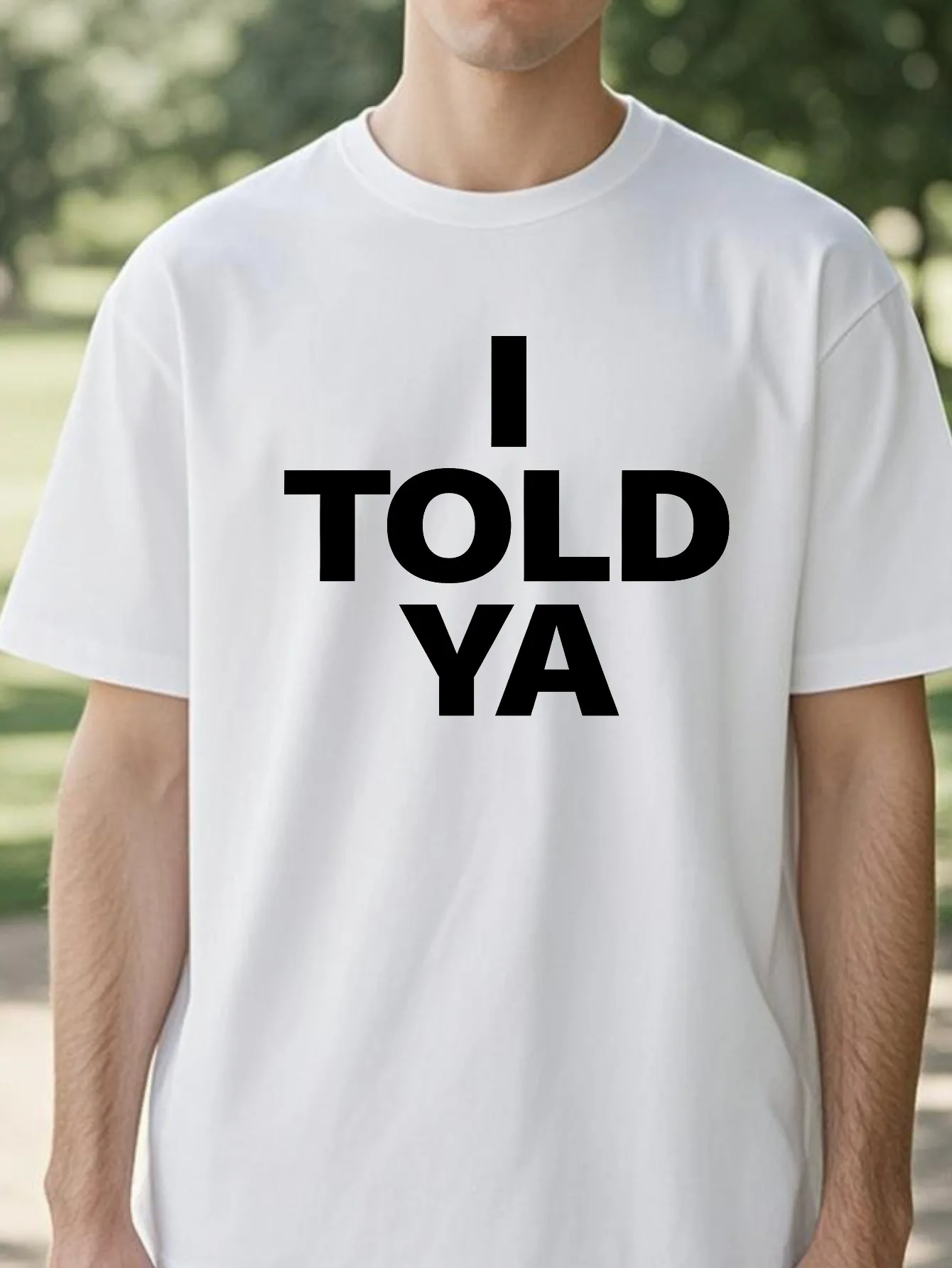 أخبرت يا تشالنجرز تي شيرت الرجال النساء س الرقبة قصيرة الأكمام قمصان المشجعين هدية تنفس قصيرة الأكمام المحملة Y2k الملابس