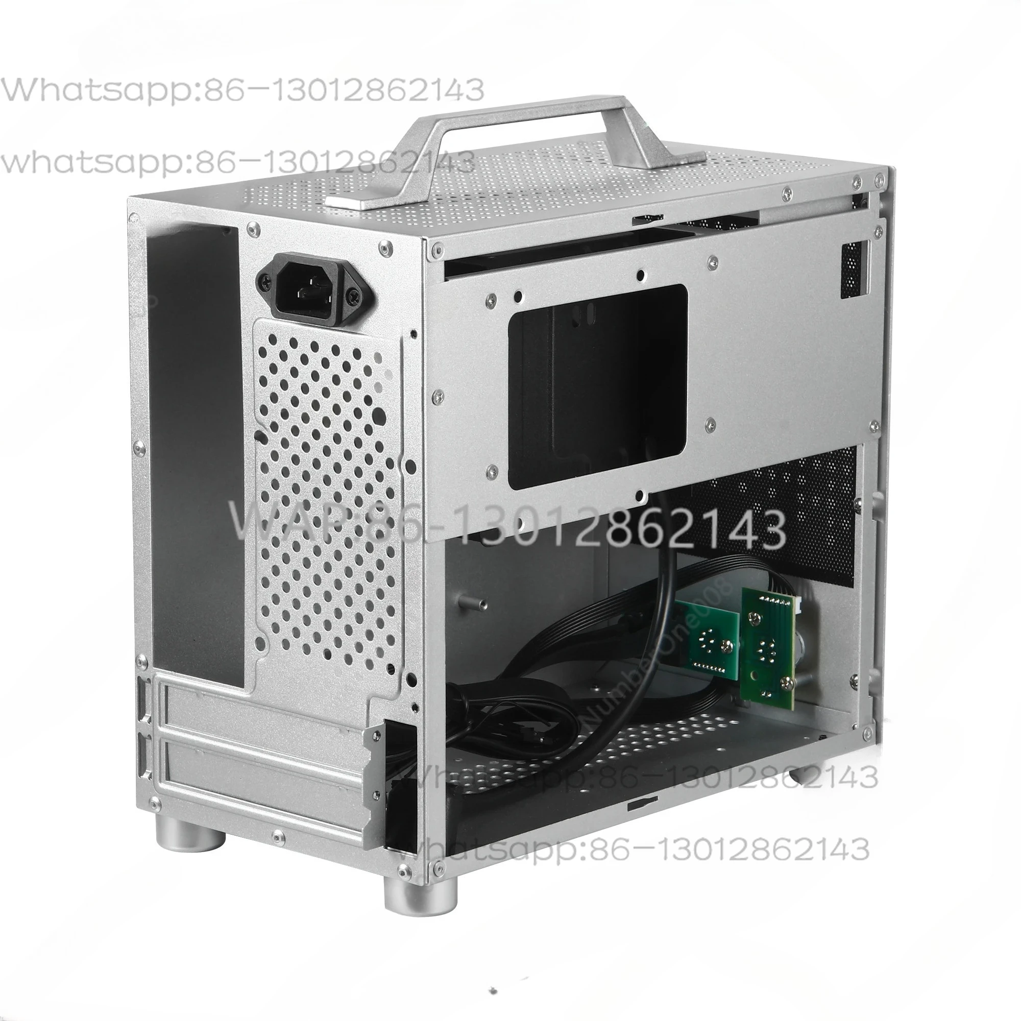 A17 portable chassis TYPEC interface mini ITX main board short graphics card multi-disc SFX power supply