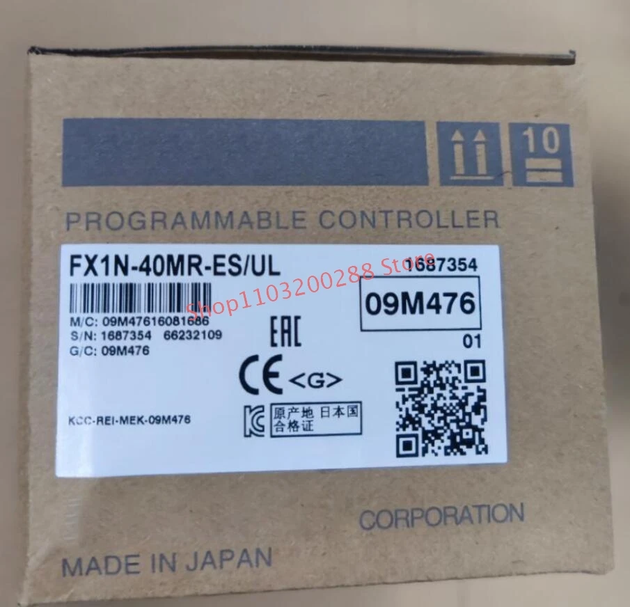 1 Uds FX1N-40MT-DSS FX1N-40MR-ES/UL FX1N-40MR-001 FX1N-40MT-001 FX1N-40MR-D