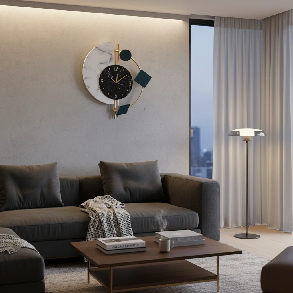 Silent Wall Clock for Modern Interiors