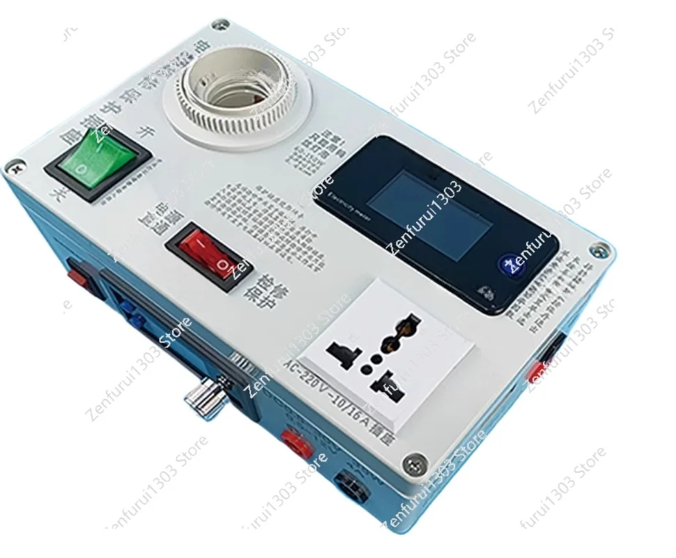Electrical Maintenance Protection Socket Switching Power Supply Induction Cooker TV Power Meter  Ammeter Portable LED Testing