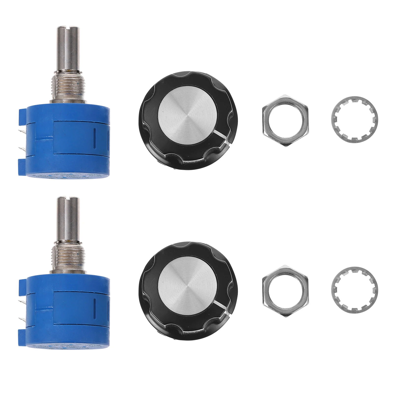 

Plastic Potentiometer Knob Trimmer Resistor Accessory Inverter Regulation Tool Motor Speed Control Adjustable Shaft Electrical