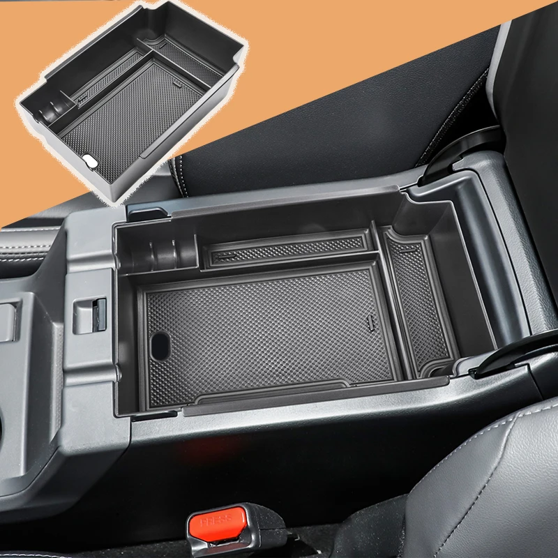 

For Subaru Crosstrek 2024 and Subaru Impreza 2024 Accessories Center Console Tray Organizer Armrest Storage Box Container