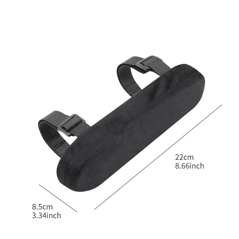 1pc/2Pcs Office Chair Parts Arm Pad Memory Foam Armrest Cover Cushion Pads For Home Office Chair Comfortable Elbow Pillow
