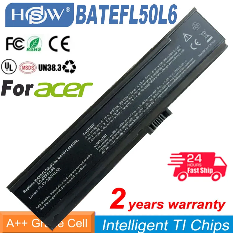 

Новый аккумулятор для ноутбука Acer Aspire 5200 3050 3200 3600 3610 3680 5030 5050 5500 5570 5580 2400 Travelmate 2480 3210