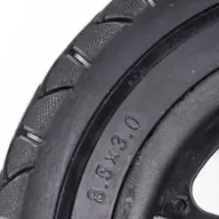 

8.5x3.0 Hollow Solid Tire Front Wheel For Electric Scooter Non-Pneumatic Scooter Parts & Accessories