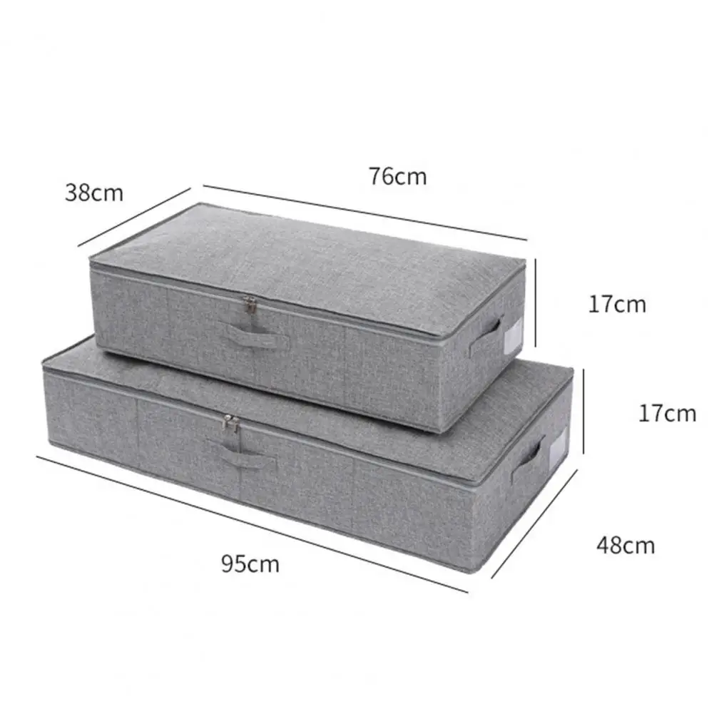 Quilt Storage Box Dustproof Wardrobe Organizers Dorm under Bed Winter Thick Quilt Storage Box Clothes Organizer Bedding Box