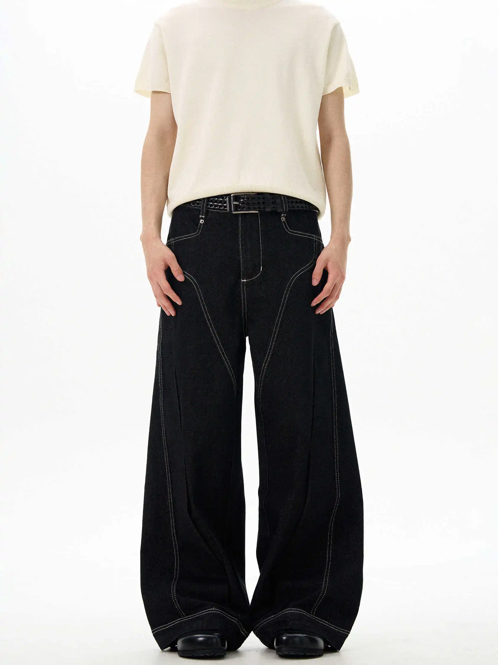 

Women's Black Gothic Y2k Emo Jeans Vintage Harajuku Baggy Jean Pants Japanese 2000s Style Oversize Denim Trousers Clothes 2025