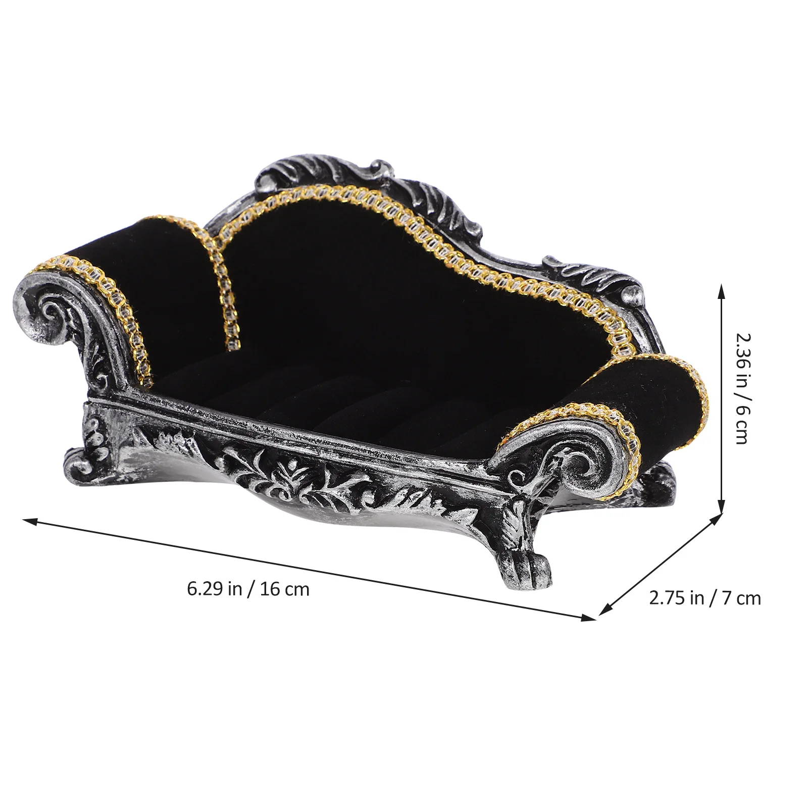 Sofa Jewelry Stand Ring Holder Jewelry Organizer Storage Desk Display Rack for Bracelets Earrings