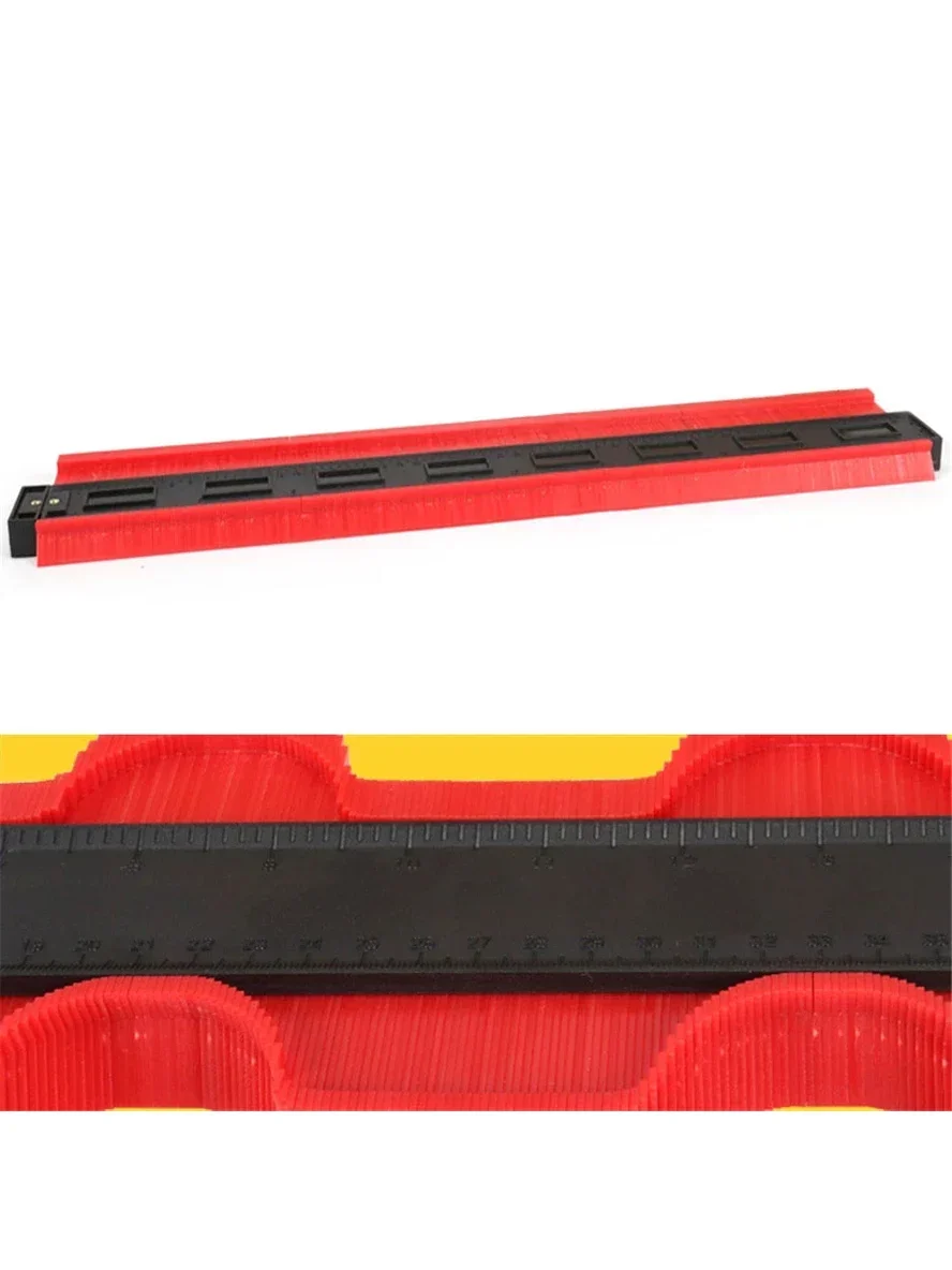 50CM Car Dent Arc Measuremt Tool Measuring Instrument Contour Meter Car Body Repair Scale Ruler