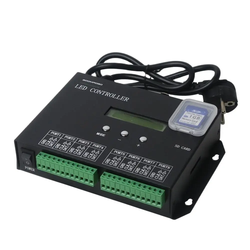 Imagem -04 - Spi Pixel Controller para Ws2811 Ws2812 Faixa Led Endereçável Dmx512 H803sa Portas 8192 Pixels