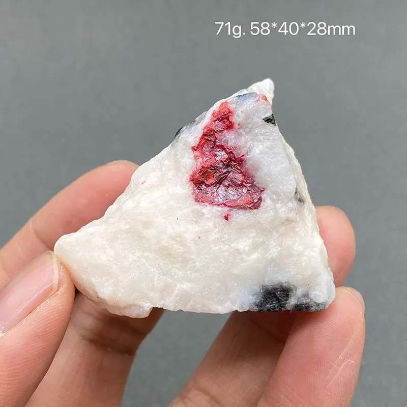 100% natural cinnabar original stone mineral specimen healing crystal teaching specimen collection