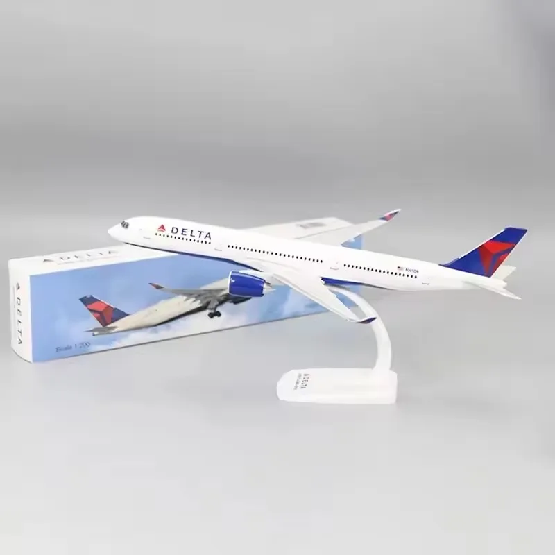 

1:200 Scale A330-900 - Plastic Snap-Fit Model Airplane - Collectible Replica of Delta Airlines Aircraft Children's Gift Building