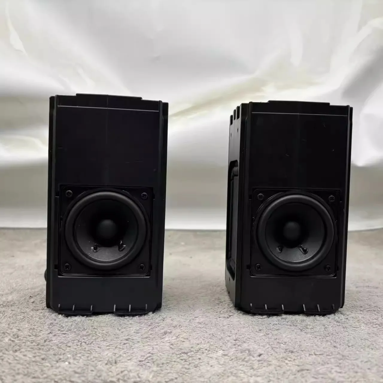 GHXAMP 고성능 2.75인치 풀레인지 스피커 드라이버(롱 스트로크 듀얼 베이스 다이어프램 패시브 170mm*90mm*83mm 2개 포함)