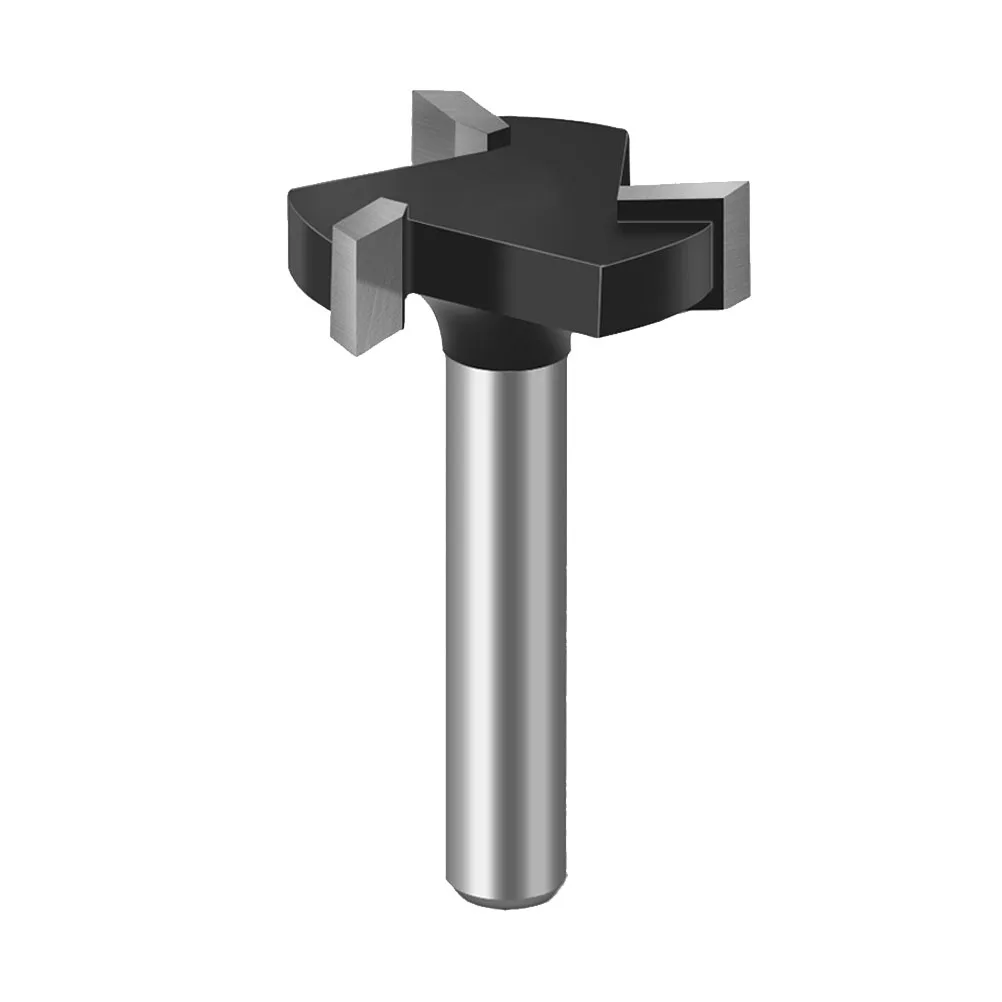 

1pc T-shaped Milling Three-Blade Woodworking Necking for Metal Non-Metal Groove Surface Solid